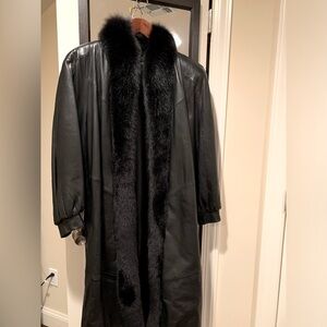 Modern Trench Coat Floor Length